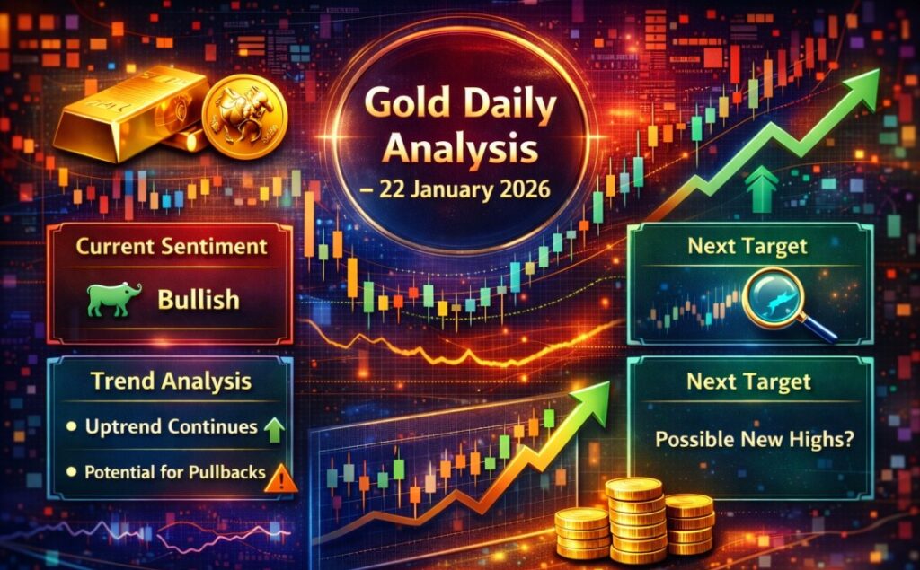 Gold Daily Analysis – 22 January 2026 Gold Daily Analysis – 22 January 2026