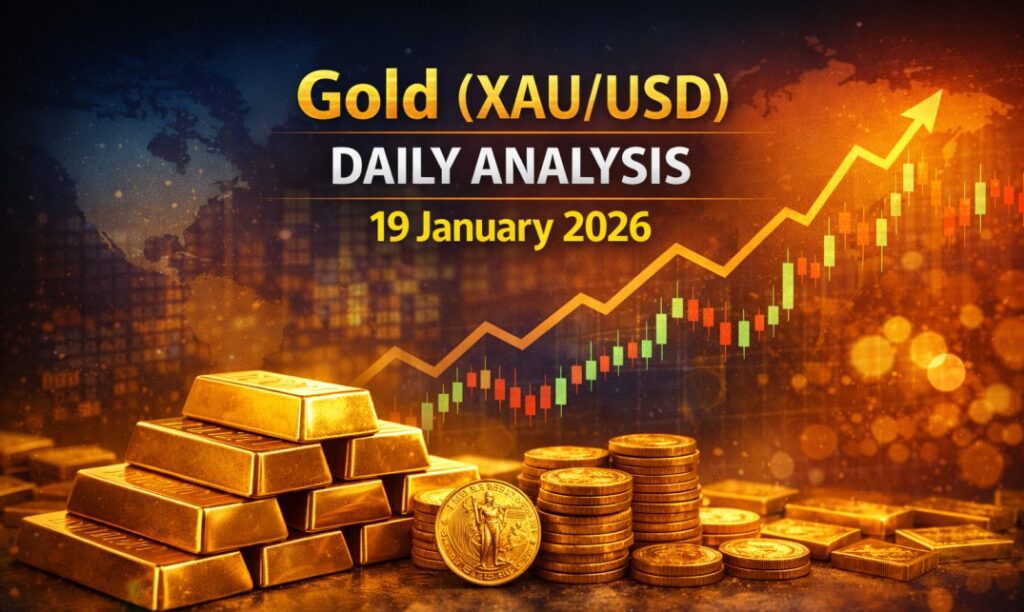 Gold (XAUUSD) Daily Analysis – 19 January 2026