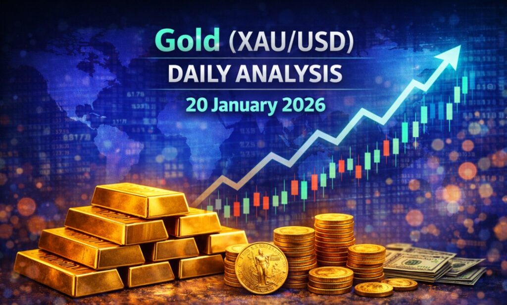 Gold (XAUUSD) Daily Analysis – 20 January 2026.