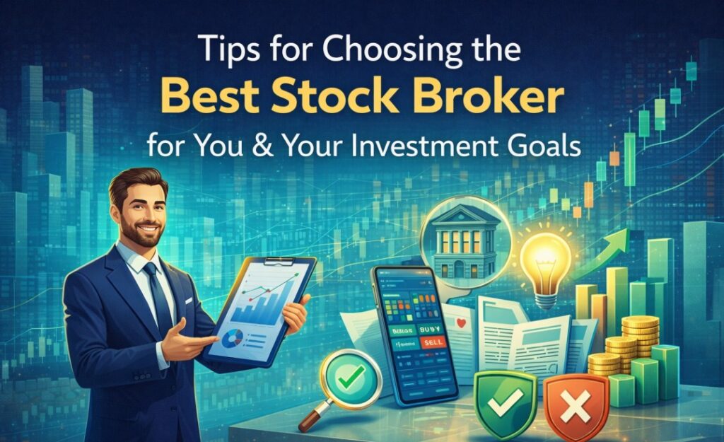 Tips for Choosing the Best Stock Broker for You & Your Investment Goals